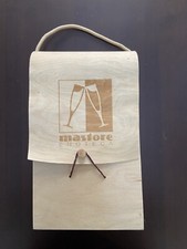 SCATOLA PER VINO IN LEGNO VUOTA PER 2 BOTTIGLIE MISURA 33,5x19,5x9 cm 