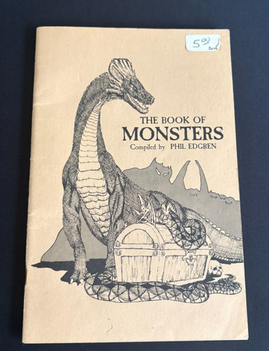 1976 libro dei mostri - libro,
