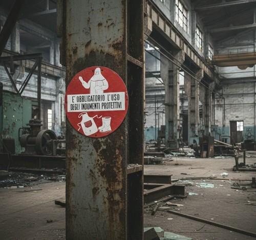 Cartello industriale - cartello,
