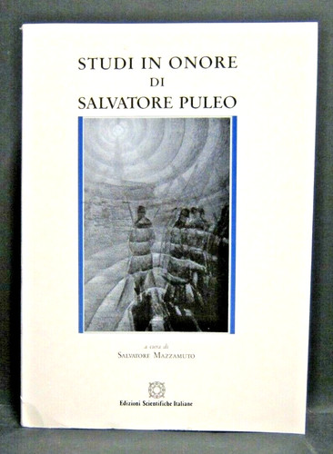 Libro studi onore di - in,