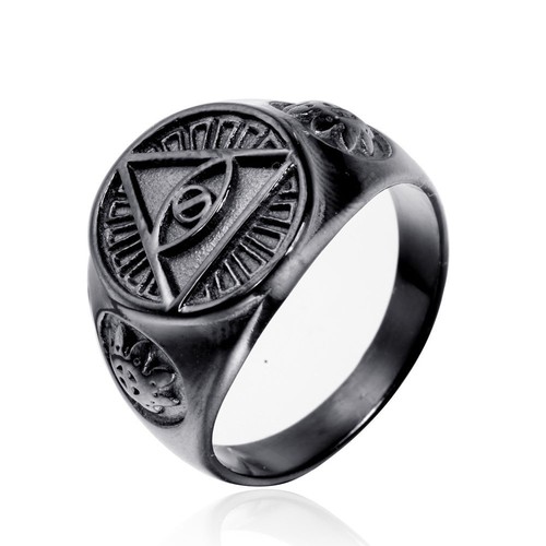 Anello massonico vintage - anello,