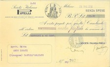 Cambiale int. Società