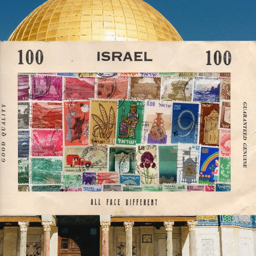 100 francobolli diversi - n.,