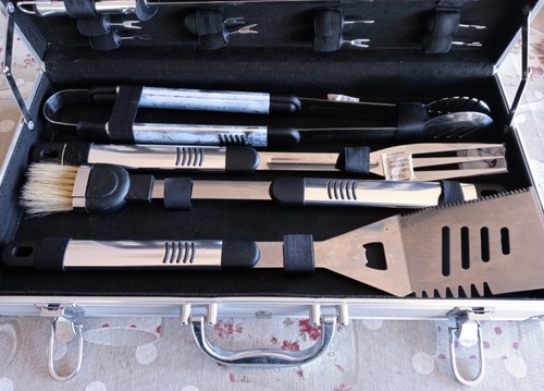 Set barbecue professionale - barbecue, 18