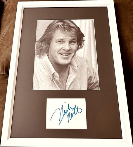 Nick nolte taglio - nick, autografo