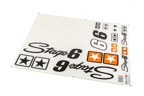 Kit set scheda adesivi stage6 - set,