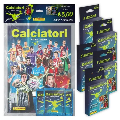 Panini calciatori 2023 2024 - calciatori, 2023-24