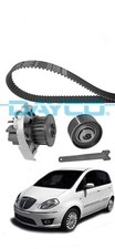 DAYCO KIT DISTRIBUZIONE POMPA ACQUA LANCIA MUSA 350 1.4 BENZINA LPG 57KW 78CV