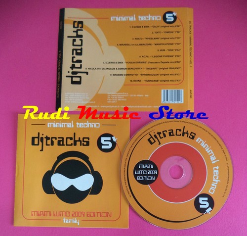 Tracks minimal techno - dj,