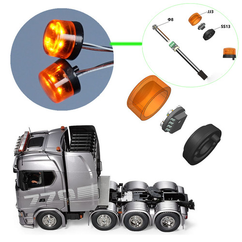 Kit stoppino rotante tetto - , 5v