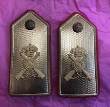 SPALLINE DA UNIFORME GALA DA UFFICIALE REGIO ESERCITO 2^ GUERRA MONDIALE NUOVI