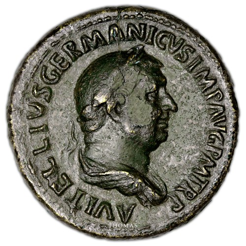 Moneta romana vitellio - -,