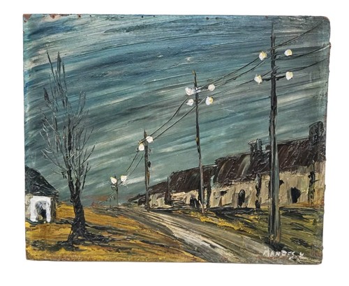 Antico quadro dipinto - *hh*,