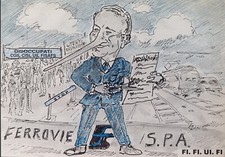 Cartolina Pinocchio Burattino