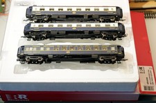 RIVAROSSI HR 4099 ECHELLE HO 1/87 CIWL RAME 3 VOITURES TRAIN BLEU EP. 3 + BOITE