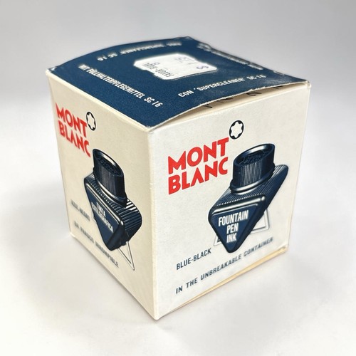 Bottiglia mont blanc vintage - bottiglia,