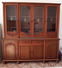 Mobile con vetrina + tavolo anni 70-80