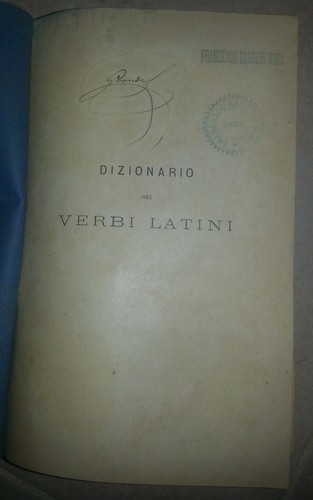 Uso del verbo - latino,