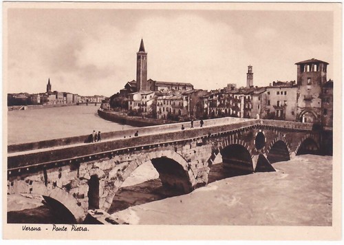 Verona ponte pietra - -,