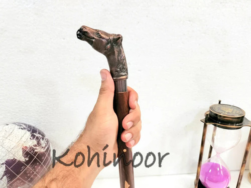 Bastone passeggio con testa - bastone, da