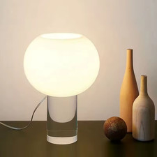 Bourgie style glass table lamp - bourgie,