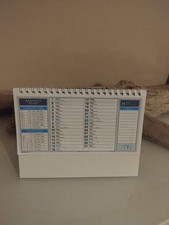 Calendario Tavolo mensile Blu