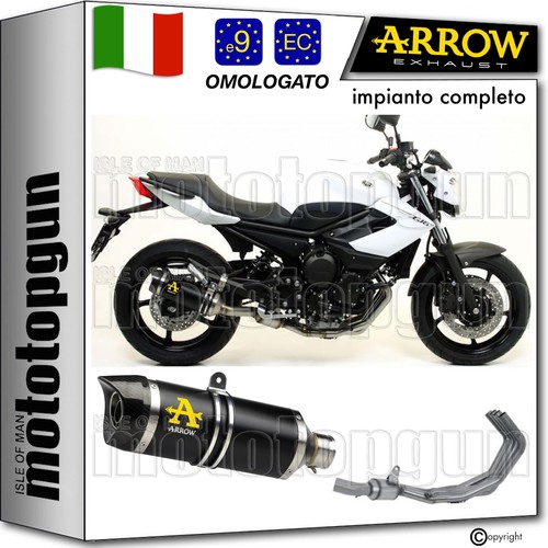 Scarico completo omo open nero - scarico,
