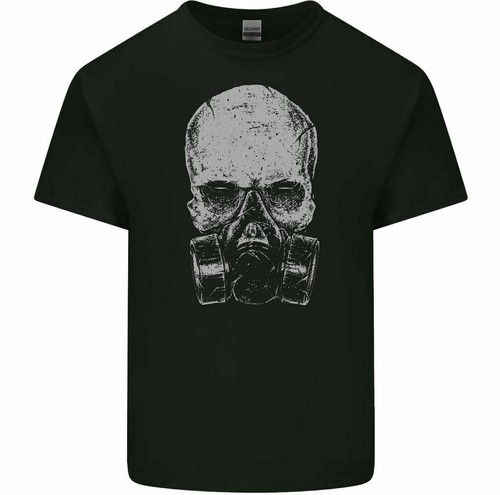 Gasmask teschio shirt - teschio, uomo