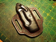 Guaina frittella in pelle per Cold Steel Spartan o 4-Max o AD-15 o media Espada