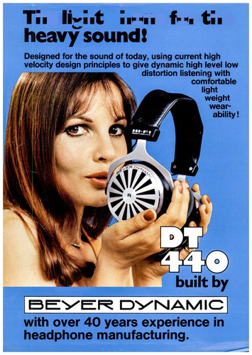 Beyer dynamic 440 - beyer, cuffie