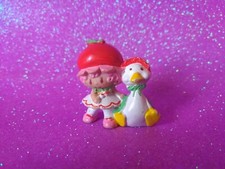 Torta corta fragola pvc miniatura vintage coccola ciliegia e gooserberry