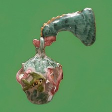 Lanterna In Ceramica Di VIETRI CON PESCI E CONCHIGLIE 