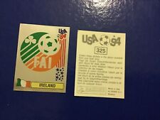PANINI WORLD CUP USA 94 ??⚽️ FIGURINA N 325 SCUDETTO BADGE ??NUOVA CON RETRO