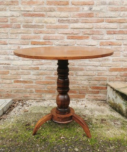 Tavolo tondo ribalta fine - tavolo,