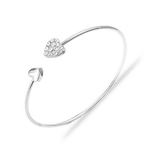 Bracciali doppio cuore donna - 1*bracciali,