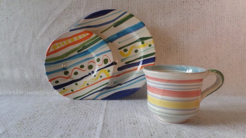 Tazza colazione decoro - tazza,