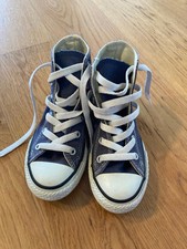 Scarpe Bambino  Originali Converse All Star Blu Numero  Eu 27 / Us 10,5 Usate