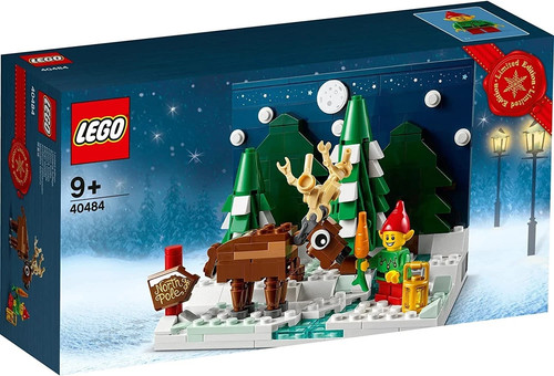 Lego 40484 santa front - lego,