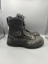 Stivali HAIX AirPower XR2 11,5 W pelle punta acciaio EMS vigili del fuoco tattici uomo