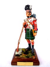 Verlinden Sergente 79° Cameron Highlanders Kit Resina 120mm Waterloo Verniciato