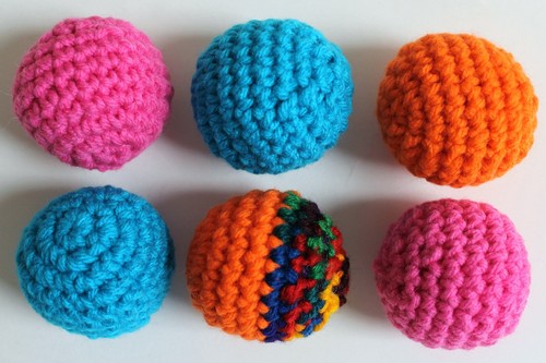 Set palline amigurumi - set,