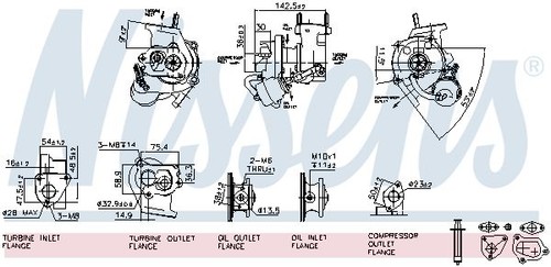 Per nissens 93030 - turbo, fiat