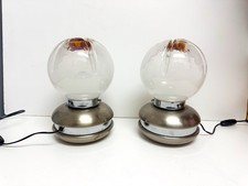 One of Two Murano Table Lamps