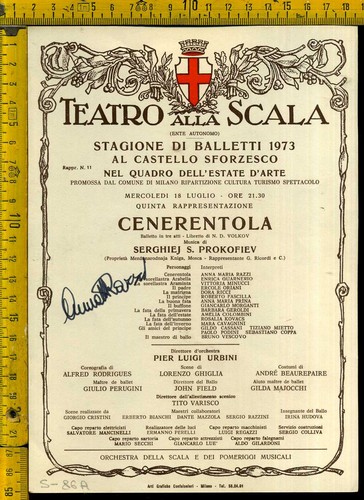 Teatro alla scala locandina - teatro,