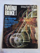 1970 MINI BIKE GUIDE MAGAZINE