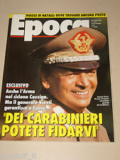 EPOCA=1991/2149=ANTONIO VIESTI CARABINIERI=MORGANA GIOVANNETTI=CHER=FIAT 500=