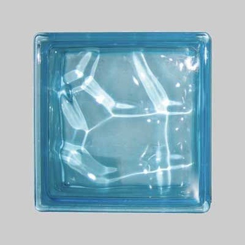 Vetromattone ondulato celeste