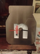 OROLOGIO DA PARETE COLLEZIONISMO PUBBLICITARIO VINTAGE NUTELLA Funzionante