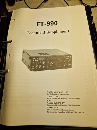 Yaesu 990 supplemento - yaesu,