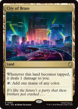 Magic mtg cité - mtg, d'airain